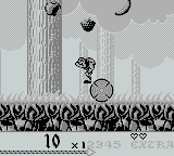 Super Hunchback back cover for GameBoy